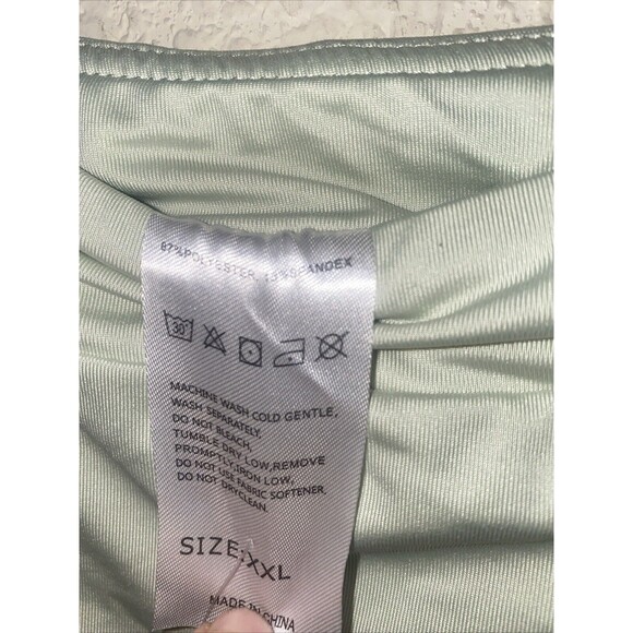 new skort Athletic Tennis Gym XXL Green Pocket Athleisure pickleball sports - Picture 7 of 7